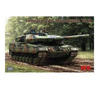 Rye Field Model 1:35 Leopard 2A6 Main Battle Tank & track links Model Kit