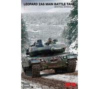 Rye Field Model RM5066 Leopard 2 A6 Main Battle Tank with Full Interior Scale 1:35 Model Making