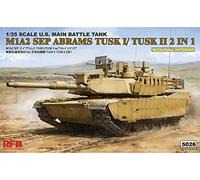 Rye Field Model 1:35 M1A1/ M1A2 TUSK with Full Interior Military Model Kit