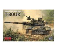 ライフィールドモデル Raifield Model RFM5115 1/35 Russian T-80UK Main Tanks Plastic Model