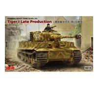 Rye Field Model RM5015 Plastic Kit Tiger I Late Production, Multi-Coloured