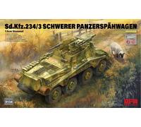 Rye Field Model 1/35 Sd.Kfz. 234/3 Schwerer Panzerspähwagen 7.5cm Stummel