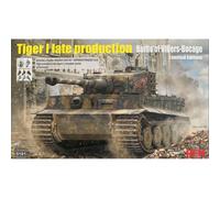RYE FIELD MODEL - Model Tank Tiger I Late Production Battle of Villers-bocage Limited Edition 5101|1:35