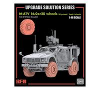 Rye Field Model 1:48 Upgrade set for RM4801 M-ATV 16.0xr20 wheels Model Kit
