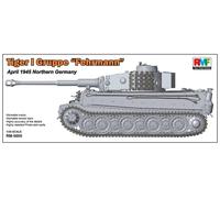 Rye Field Original Model RM-5005 - Model Building Kit Tiger I Group, Fehrmann April 1945