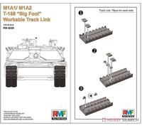 Rye Field Model 5009 1:35th scale M1A1/M1A2 T-158 Big Foot Workable Track Links