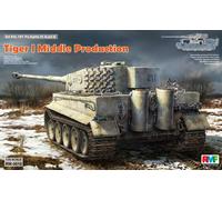 RYE FIELD MODEL 5010 1:35 Tiger I Middle Production w/ full interior