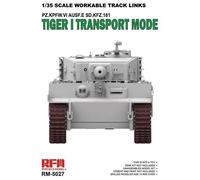 Rye Field Model 5027 1:35th scale Workable Track Links Tiger I Transport Mode