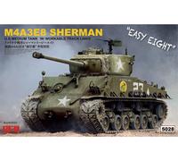 Rye Field UK Core Range 5028 1/35 M4A3E8 SHERMAN with workable track links Overl