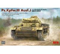 Rye Field Model 5070 1:35th Pz.Kpfw.III Ausf.J w/workable track links & torsion