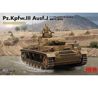 Rye Field 1/35 Pz.Kpfw.III Ausf. J w/Full Interior Kit Model Kit