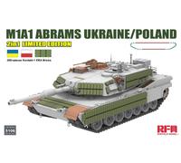 Rye Field Model 5106 1:35th scale M1A1 Abrams Ukraine/Poland 2in1 Limited Etd