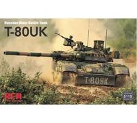 ライフィールドモデル Raifield Model RFM5115 1/35 Russian T-80UK Main Tanks Plastic Model