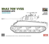 RyeField Model 1/35 M4A3 76W VVSS Sherman late - 5132