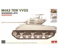 Rye Field Model 5133 1:35 M4A3 76W VVSS Sherman late Upgrade Ver Military Model