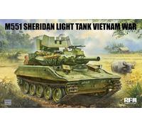 Rye Field Model 5142 1:35 M551 Sheridan Light Tank Vietnam War