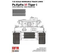 Rye Field Model RM-5002U 1/35 Workable Track Links For Tiger I Early (New)