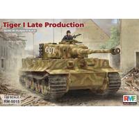 Rye Field Model RM5015 Plastic Kit Tiger I Late Production, Multi-Coloured