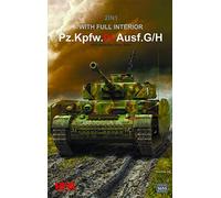 Rye Field Model RM5055 1:35 Pz.Kpfw.IV Ausf. G/H - Full Interior & Workable Track Links Military Model Kit