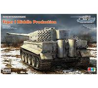 Rye Field Model RM-5010 Model Kit Tiger I Middle Production Full Int (US IMPORT)