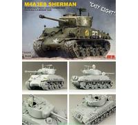 Rye Field UK Core Range 5028 1/35 M4A3E8 SHERMAN with workable track links Overl
