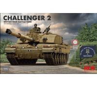 RYE FIELD UK Core Range 5062 1/35 CHALLENGER II STANDARD FIT MBT BRITISH MAIN BA