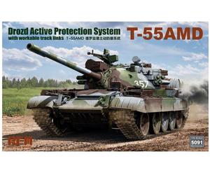 Rye Field UK Core Range 5091 1:35 T-55AMD Drozd Active Protection System Model K