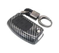 RYE Protective ABS Plastic Cover for Ford Flip Folding Key Fob,3 Buttons Car Key Case with Keychain, Compatible with Ford Fiesta/Focus/Galaxy/Fusion/Mondeo/Kuga-Black