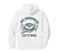 Rye Sourdough Let It Rise Artisan Bread Design Pullover Hoodie