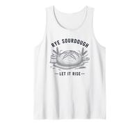 Rye Sourdough Let It Rise with Flour and Wheat Tank Top