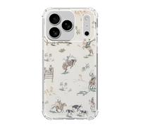 RYEDORP Vinatage Cowboy Case Compatible with iPhone 17 Pro, Wild West Country Case for iPhone 17 Pro