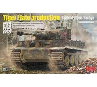 RYE FIELD MODEL - Model Tank Tiger I Late Production Battle of Villers-bocage Limited Edition 5101|1:35