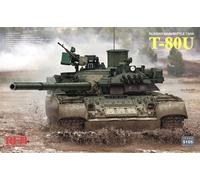 Ryefield Model 1/35 Russian Main Battle Tank T-80U - 5105