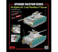Ryefield model RM-2011 1:35 Upgrade set for 5068 Pz.Kpfw.IV J mit Panther F Turr