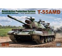 Ryefield Model RM-5091 1:35 T-55AMD Drozd Active Protection Tank Kit