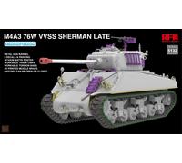 RyeField Model 1/35 M4A3 76W VVSS Sherman late - 5132