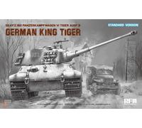 Ryefield Model RM-5137 - 1:35 Sd.Kfz.182 Panzer VI Tiger Ausf.B Standard Version