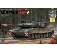 Rye Field Model 1:35 German Leopard 2 A7V Main Battle Tank Military Model Kit