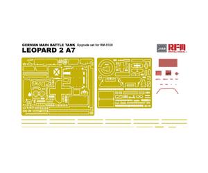 Ryefield Models 2068 Leopard 2 A7 Upgrade Set Etch & Parts for RM5108 Model Kit