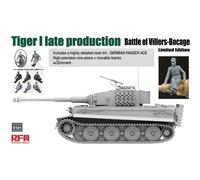 RYE FIELD MODEL - Model Tank Tiger I Late Production Battle of Villers-bocage Limited Edition 5101|1:35