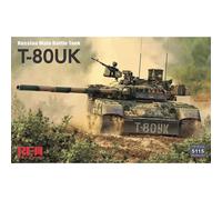 ライフィールドモデル Raifield Model RFM5115 1/35 Russian T-80UK Main Tanks Plastic Model