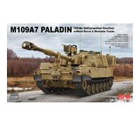Ryefield Models 5129 M109A7 Paladin 155mm Self-Propelled Howitzer 1:35 Model Kit