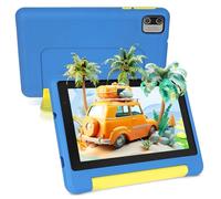 ryesug Kids Tablet 7 inch, Android 13 Tablets for Kid, 8GB RAM+64GB ROM (Expand to 128GB), Parental Control, Kids Software Pre-Installed, Dual Camera, Android Learning Tablet with Proof Case (Blue)