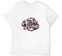 RYEW Men's The Kinks Flag Logo T Shirt White