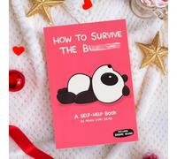 Ryfpdml ‘How To Survive The’ Notebook, Dark Humor Meets Cute Art Notebook, Offensively Cute Motivational Parody 40+ Pages for Outdoor Indoor (BB)