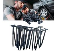 Ryfpdml Nylon Universal Cable Tie Buckle, 50pcs Universal Push Mount Zip Tie Holders Heavy-Duty Self-Locking Wire Bumper Retainer Clips Car Plastic Rivet Fasteners gift (C)