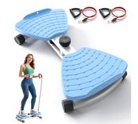RYGEO Ab Machine, Waist Twister Exercise Machine & Abdominal Twister Board - 380LBS Capacity, 20dB Ultra-Quiet, Non-Slip Home Gym Equipment for Core & Stomach Workout