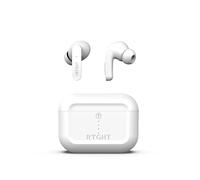 RYGHT - Pulse ANC - Wireless Bluetooth Earphones with Noise Reduction Technology (Active Noise Canceling) - Battery Life 6 hours + 30 hours charging in the case - White