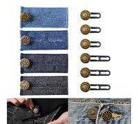 RYHHH Button Extender, 10PCS Pants Waistband Extension Button, Denim Waist Extenders Button, No Sewing Extension Button, for Men & Women Pant Extender for Pregnancy Women, Pants, Jeans, Dress, Shirts