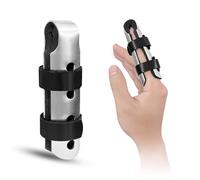RYHHH Finger splint | All-metal protection | Finger support | Breathable | Finger brace | for Arthritis Broken Knuckle Immobilization | Silver